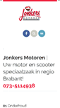 Mobile Screenshot of jonkersmotoren.nl